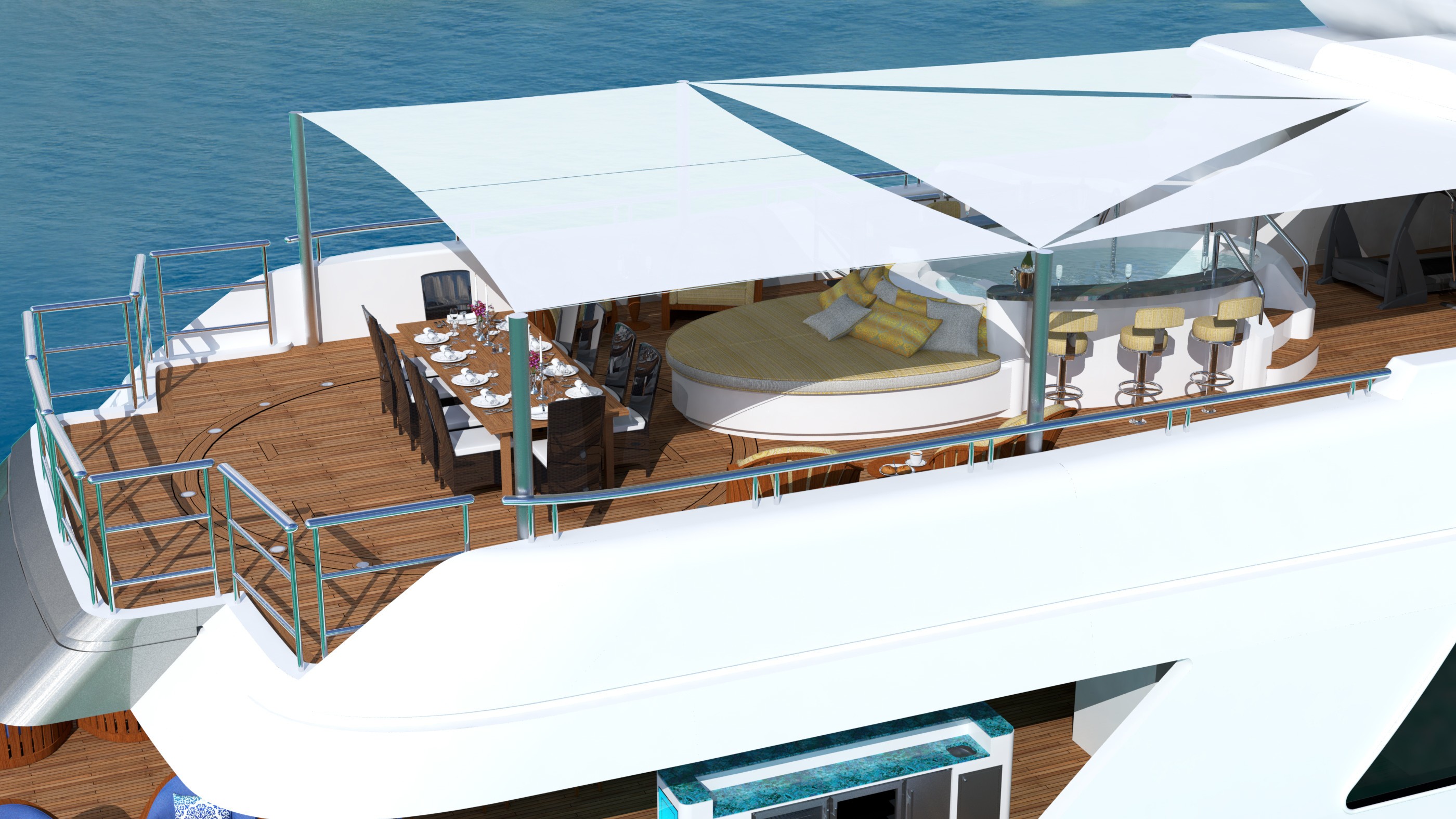 my seanna yacht square footage